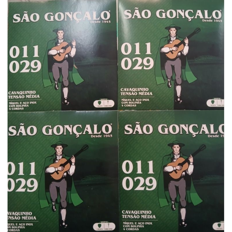 Jogo de cordas para cavaco São Gonçalo.