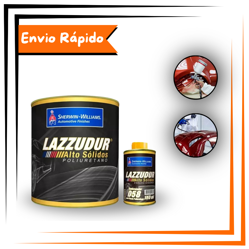 Verniz Fosco C/ Catalisador Automotivo - Lazzudur