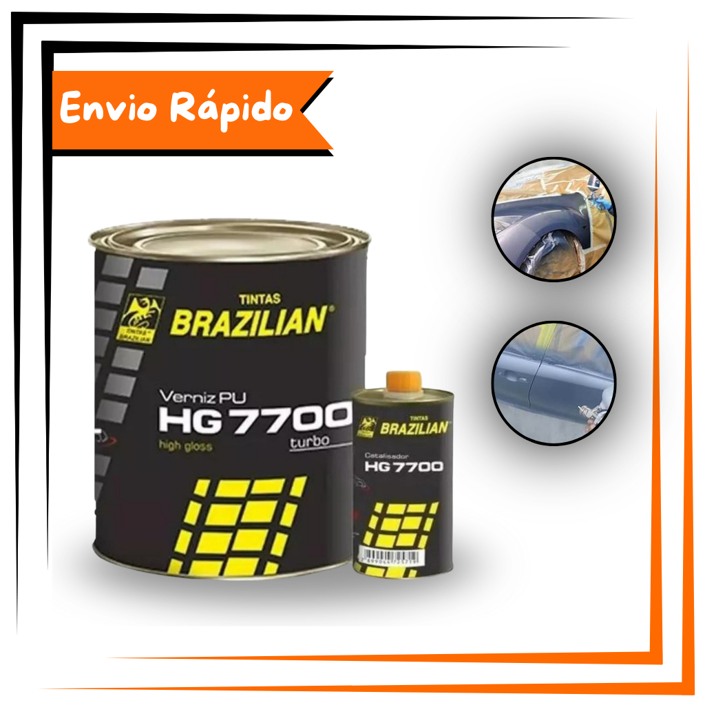 Verniz Pu Automotivo 7700 Brazilian + Catalisador