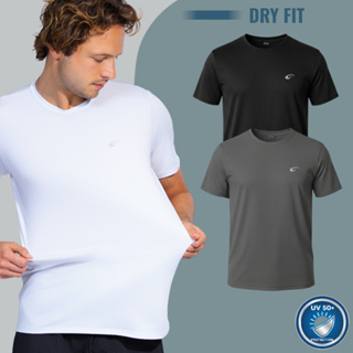 Kit 3 Camisetas Fitness Masculina Elastano Premium Dry Fit Academia Treino Corrida Futebol cross em Oferta na Shopee