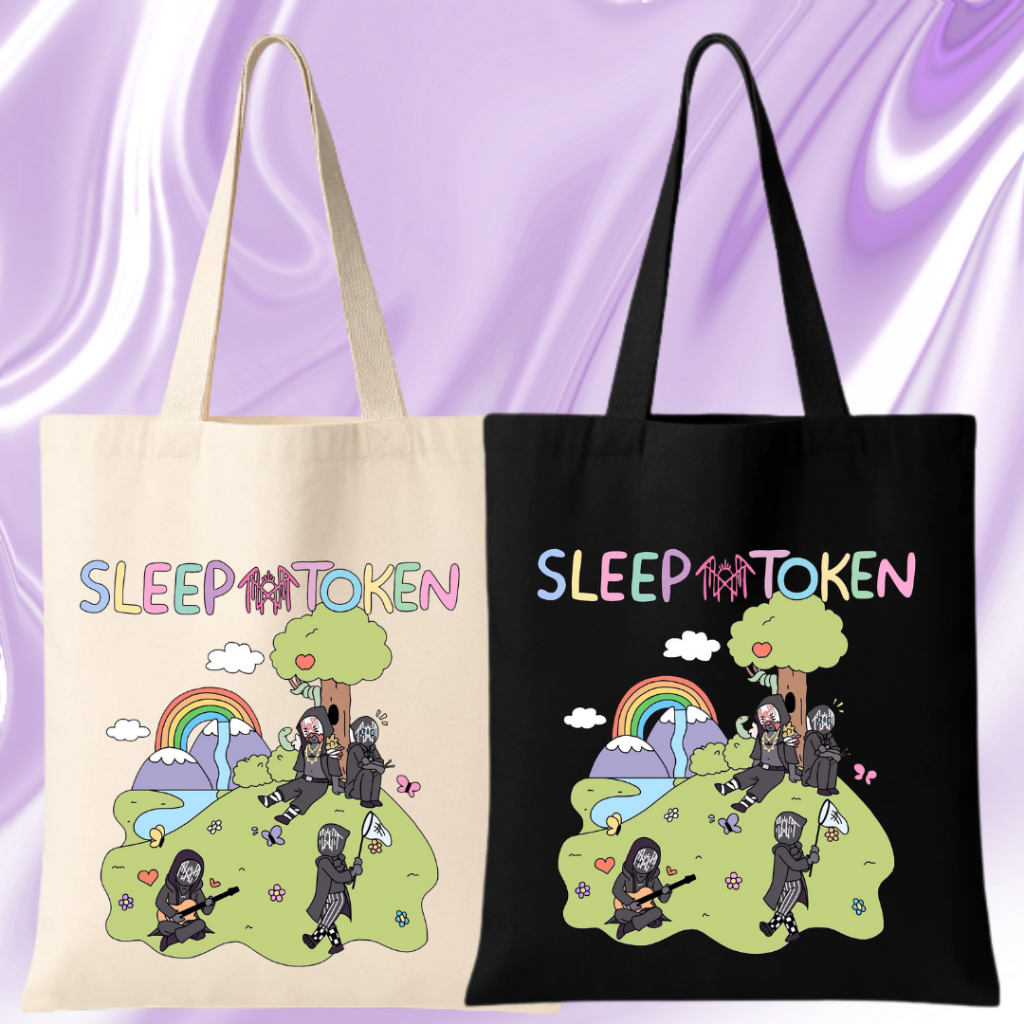 Ecobag Sleep Token || Algodão Preta ou Cru