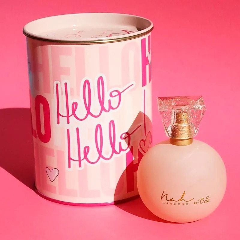 Perfume Hello Hello Nah Cardoso: O Perfume da Sua Melhor Versão.