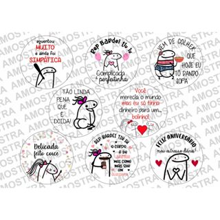 Papel de arroz CORTADO Bento cake, Mini Bolo, Bolo Marmita com 8 unidades de 7cm - Flork meme em Oferta na Shopee