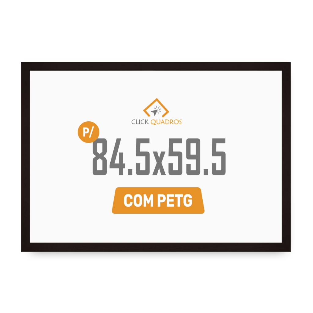 Moldura 84,5 x 59,5 Cm P/ Quebra Cabeça 1500 pecas com Petg