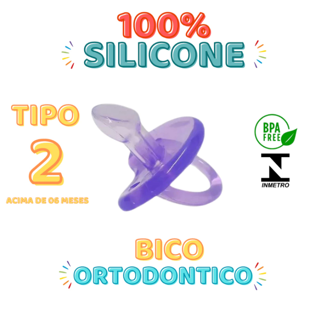 Chupeta Silicone Soft Bebês (0125)
