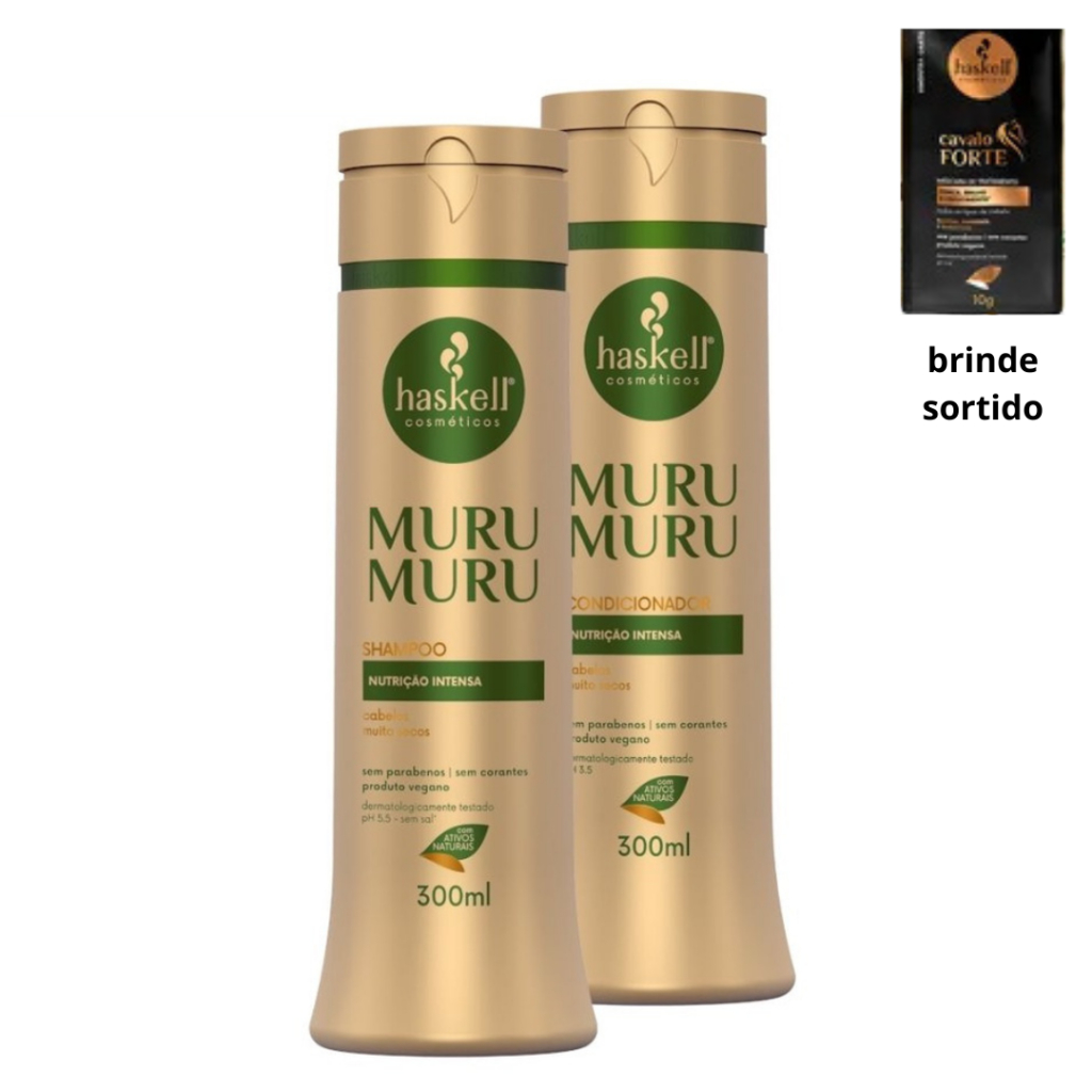 Haskell Kit Murumuru Shampoo e Condicionador 300ml