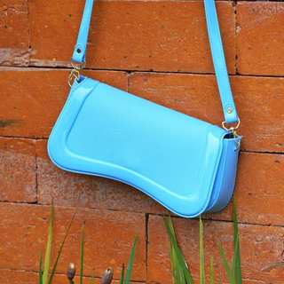 Bolsa de Ombro Feminina Transversal Tiracolo Em Pvc Moderna Impermeável Lançamento Promoção