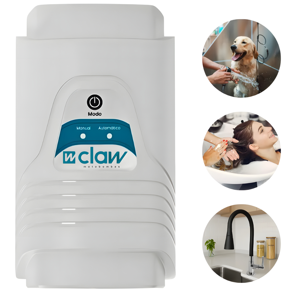 Mini Pressurizador D'água Claw Até 60ºc Para 1 Ponto de Consumo 127/220v em Oferta na Shopee