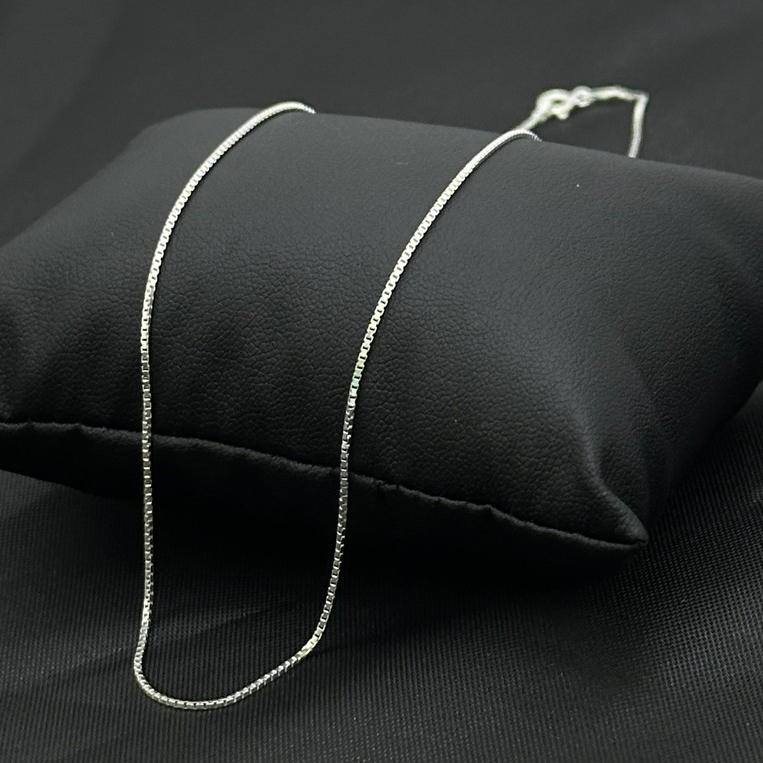 Colar V15 40 cm em Prata 925 Autêntica – Hipoalergênico