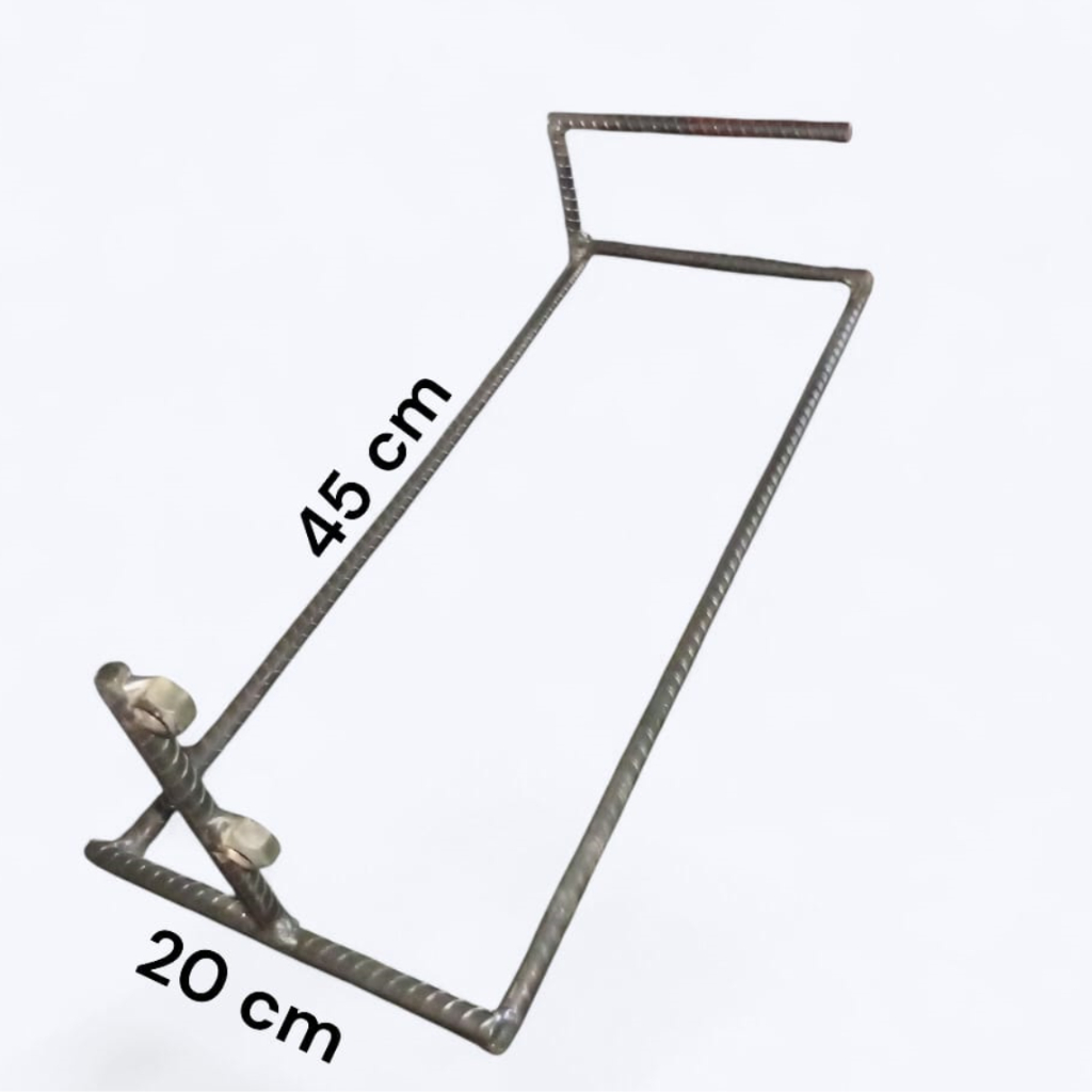 Espeto giratório (suporte para espeto)    *(NÃO ACOMPANHA O ESPETO)* , compatível com todos modelos de churrasqueiras