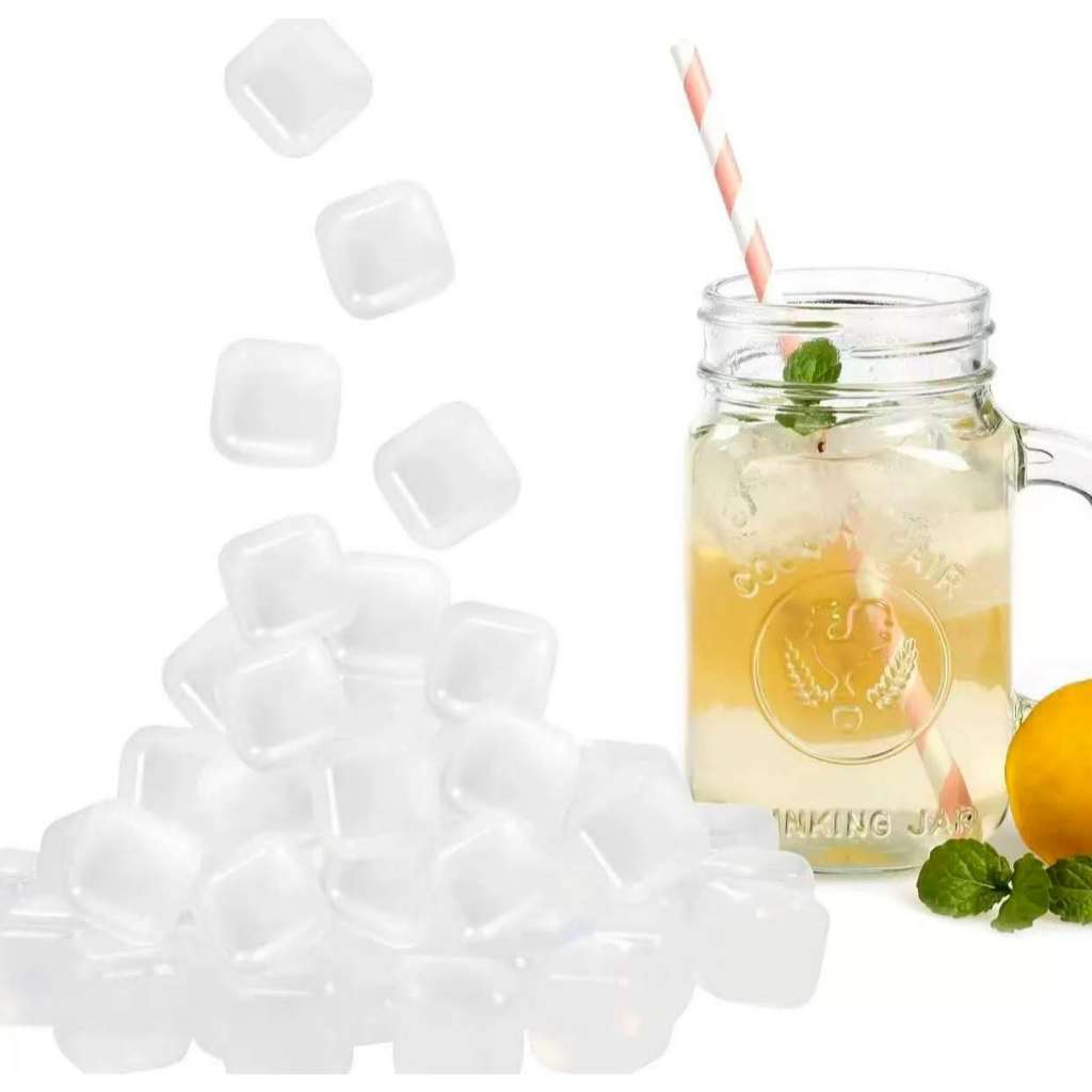 Gelo kit 24 peças ecológico reutilizável artificial em Oferta na Shopee