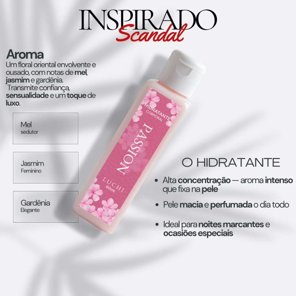 KIT Hidratantes corporais Mini 60ml (Alta concetração)