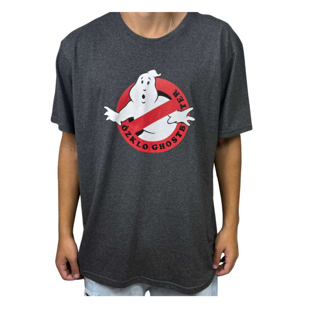 Camiseta caça fantasma Tam GG