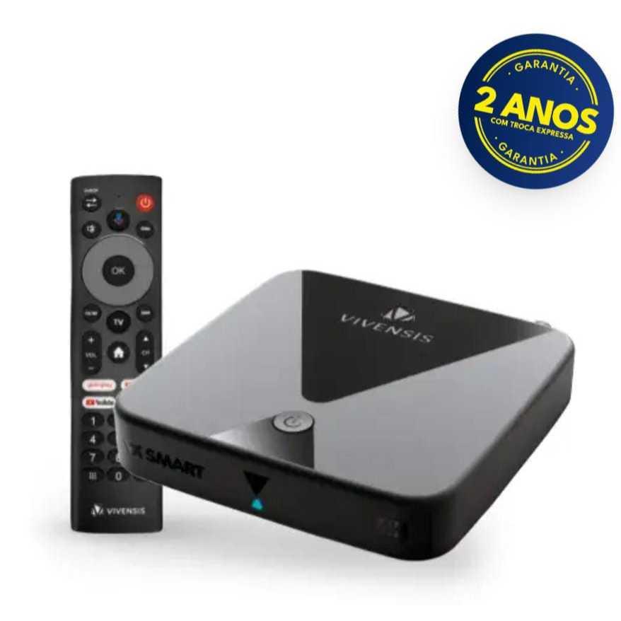 receptor vivensis homologado vx smart  Android Tv Sathd Regional