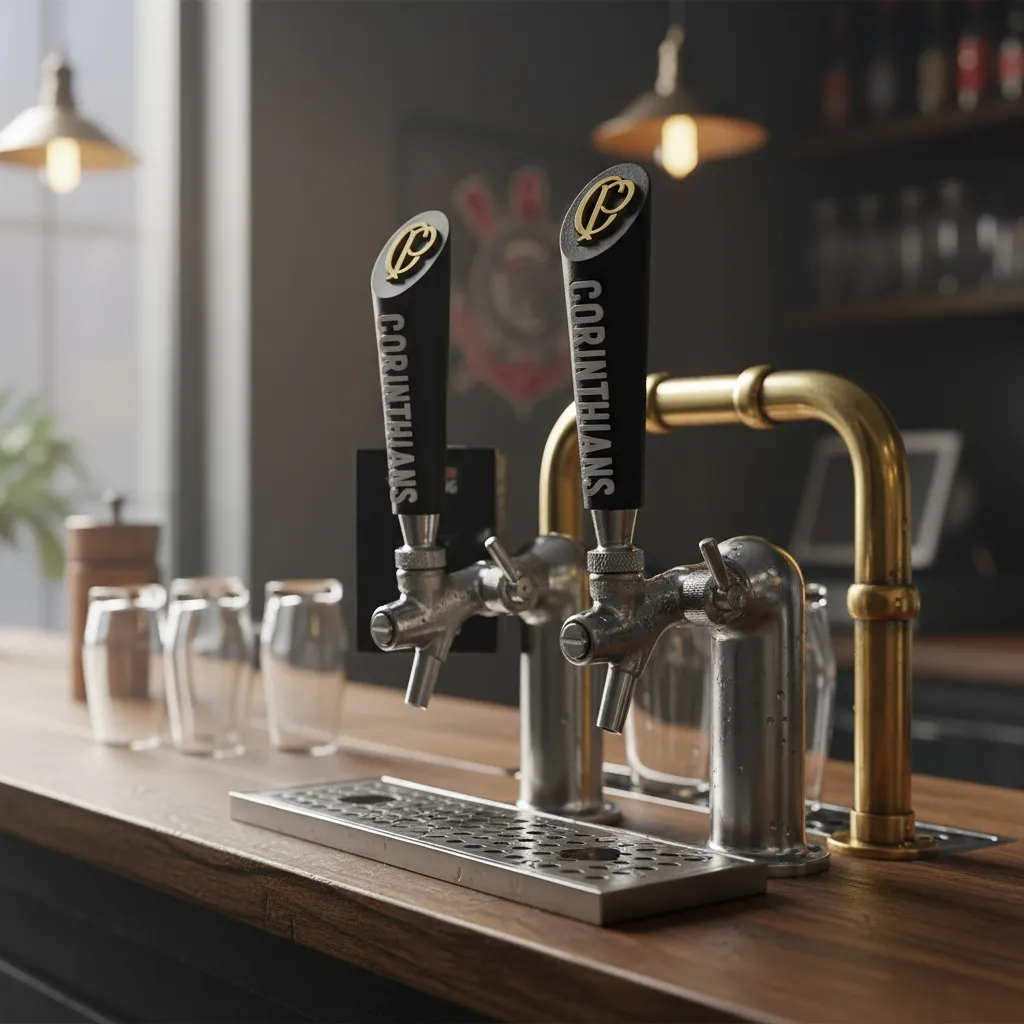 Tap Handle / Manopla TIME CORINGÃO Para Torneira De Chopeira