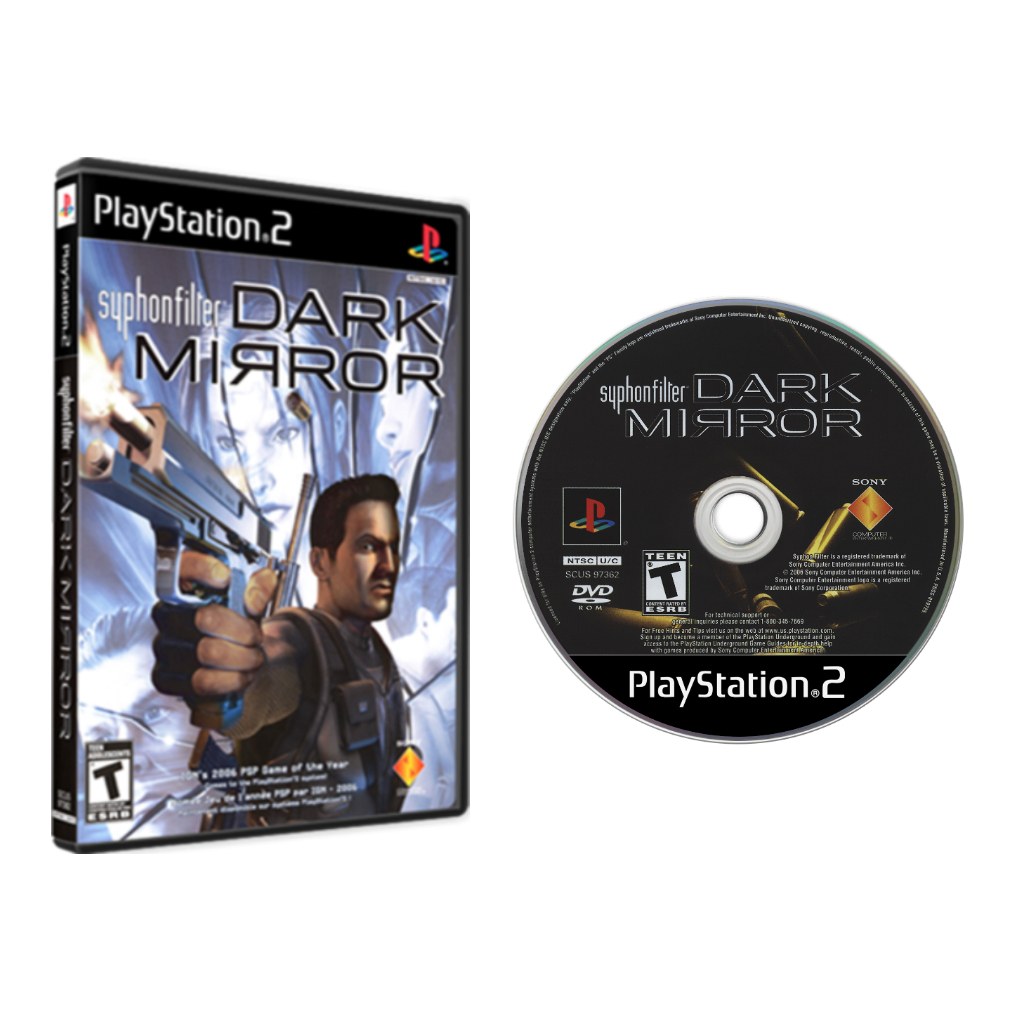 Jogo Syphon Filter Dark Mirror Para PS2 Playstation 2