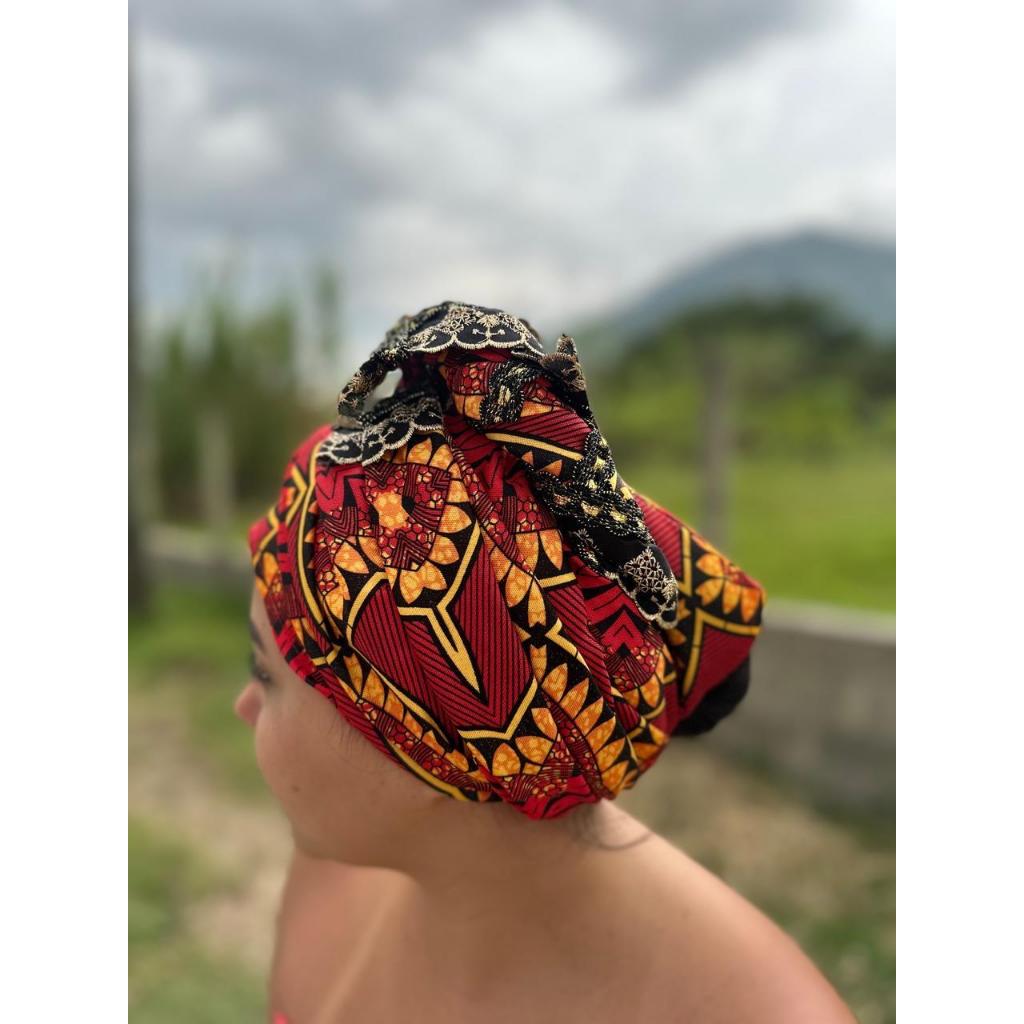 PANO DE CABEÇA OJA OXOSSI OGUM OYA