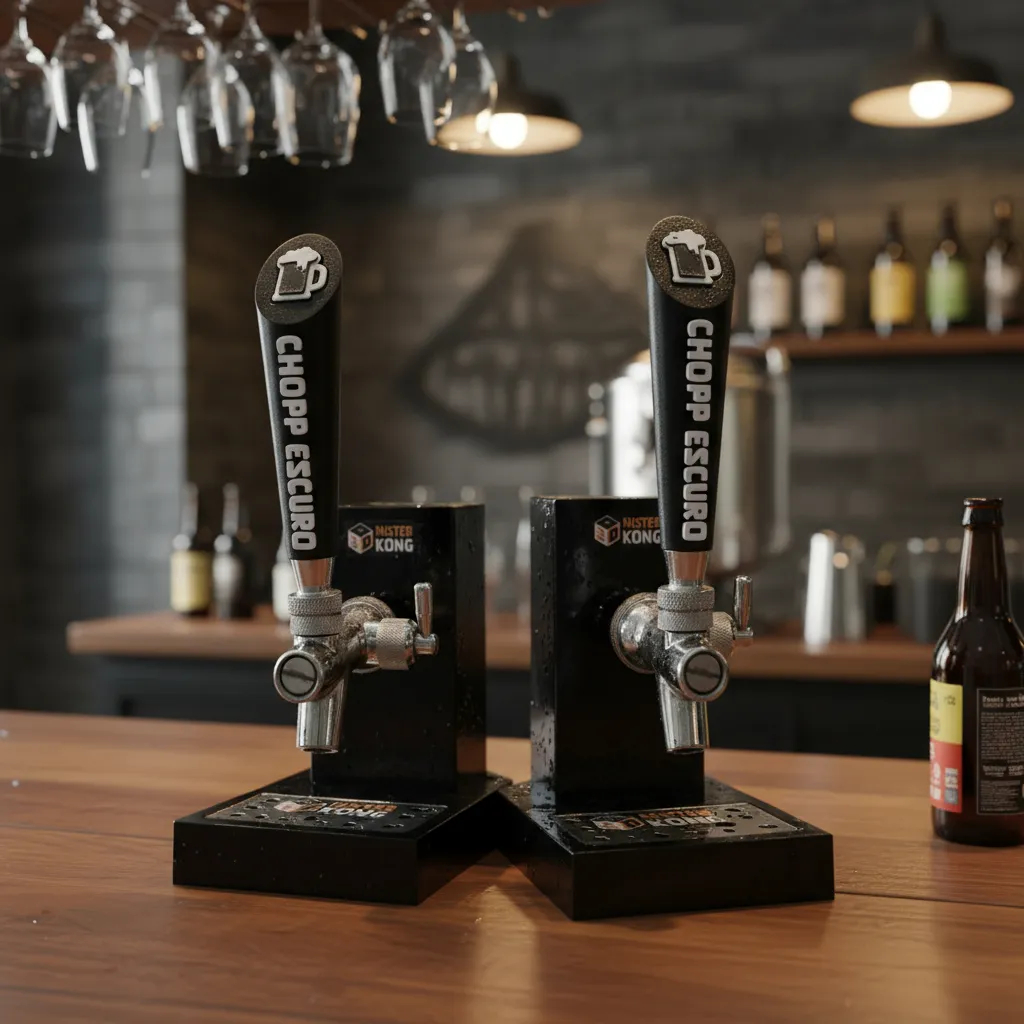 Tap Handle (Manopla) Chopp Escuro P/ Torneira De Chopeira