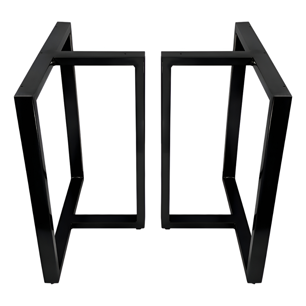 Base De Mesa De Jantar Kansas Tampos Até 2,00 X 1,00 Cor Preto Pés de mesa em Oferta na Shopee