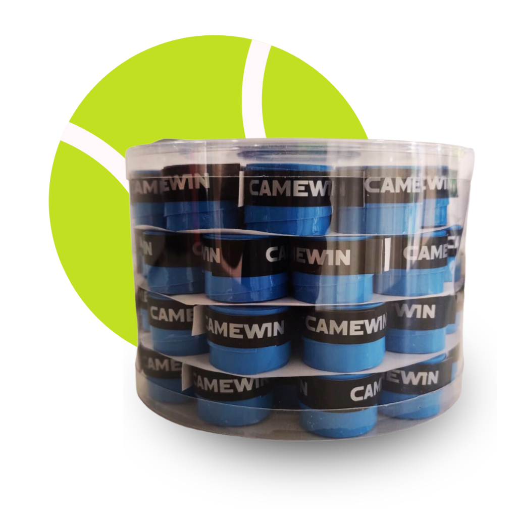 Kit C/60 Overgrip Para Raquete Beach Tennis Tênis Grips Cor