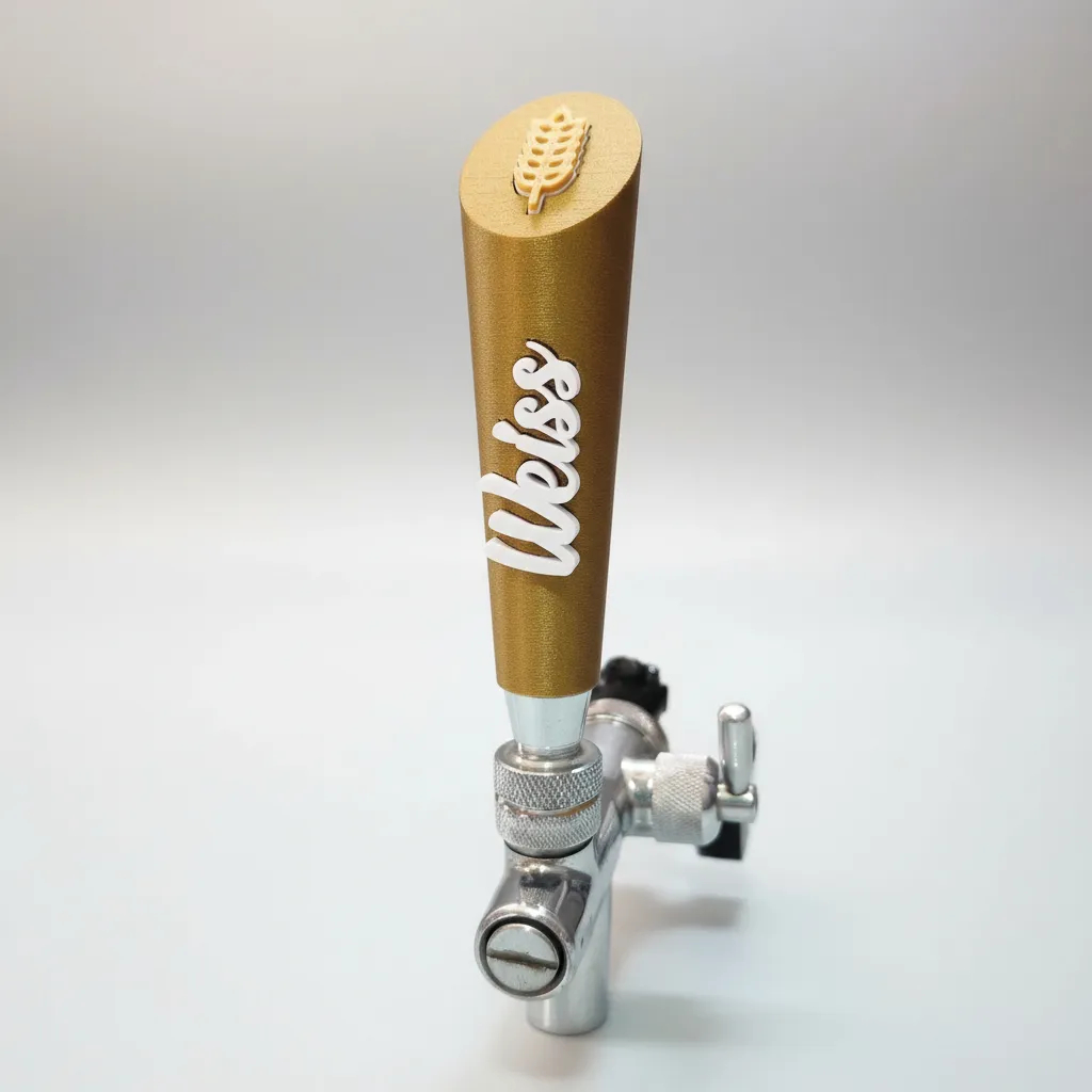 Tap Handle (Manopla) Weiss Chopp P/ Torneira De Chopeira