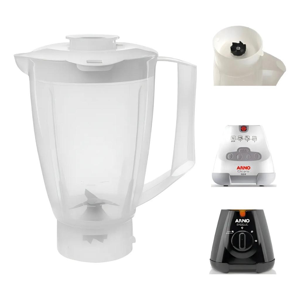 Copo Liquidificador Arno Faciclic | Clic' Pro | Juicer e LN30 - LN32 / LN35 / LN45 / LN48 / LN4J em Oferta na Shopee