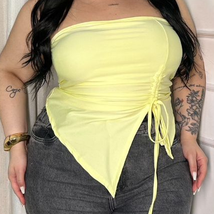 Cropped Amarração Lateral: Onde Comprar | BuscaProdutos