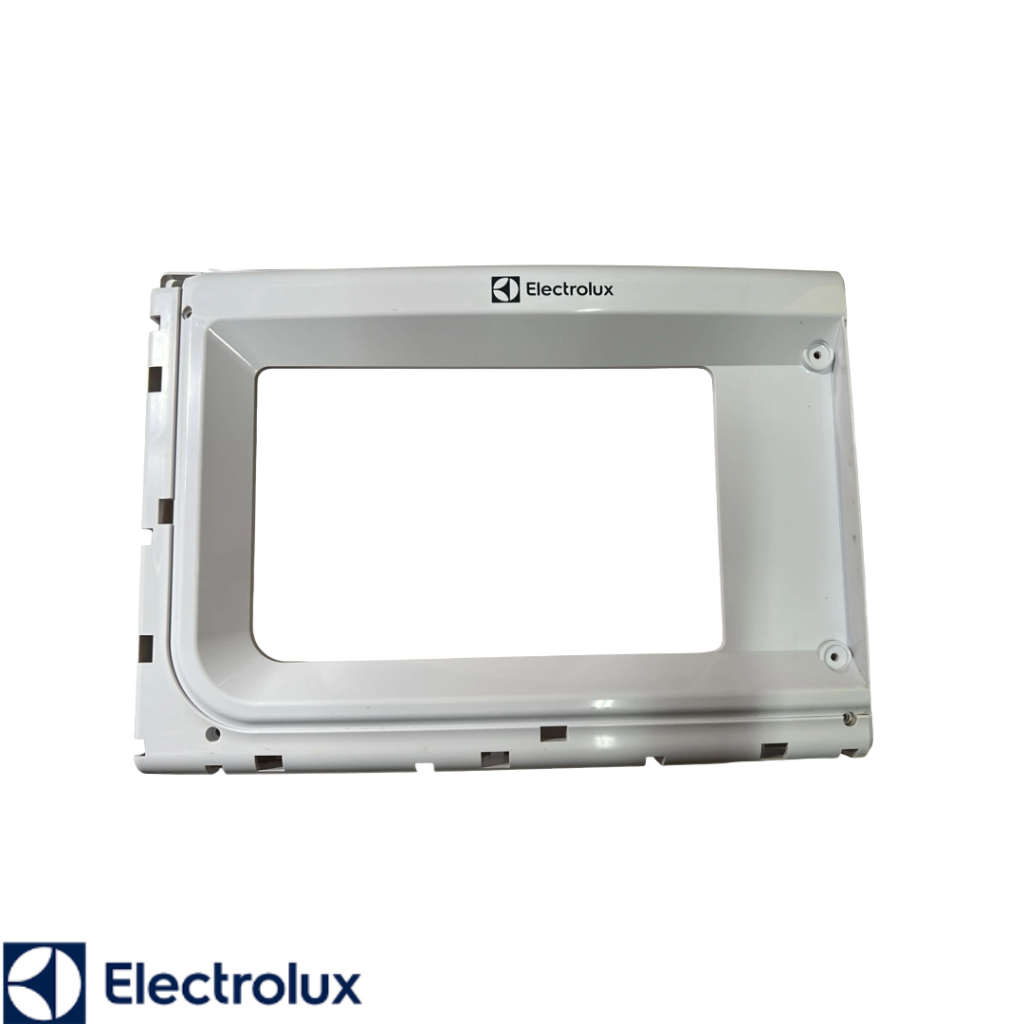Painel (Moldura) Porta Micro-ondas Electrolux MEF41 Sem Acrílico Usada Original Usado