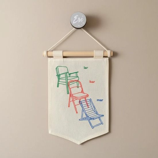 Flâmula / Bandeirinha Artesanal Decorativa Lar Bar Mar em Oferta na Shopee