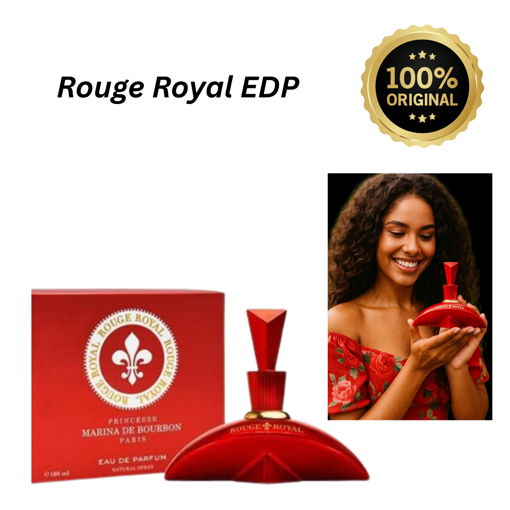 Perfume Marina de Bourbon Rouge Royal EDP Feminino 100ML Novo Original Lacrado Mulher