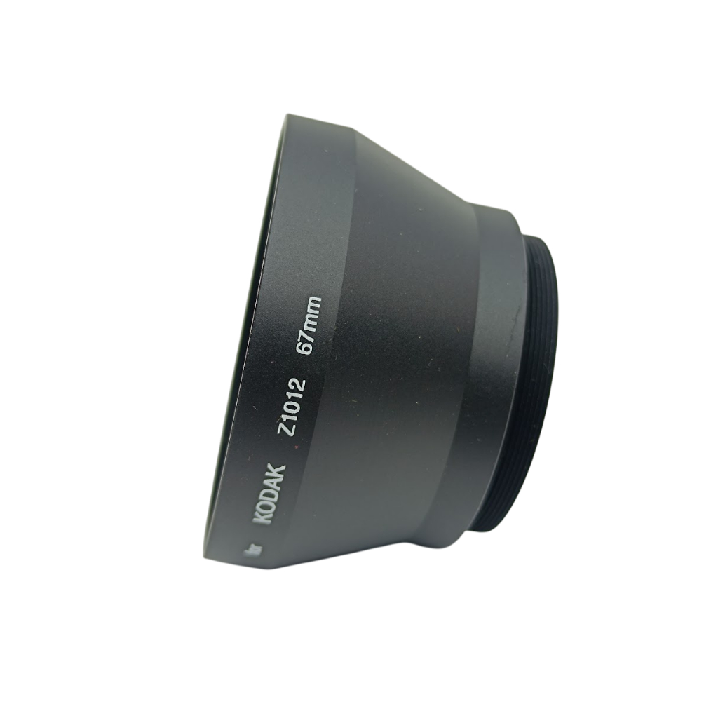 Tubo adaptador 67mm para Kodak Z1012 pra lentes e filtros