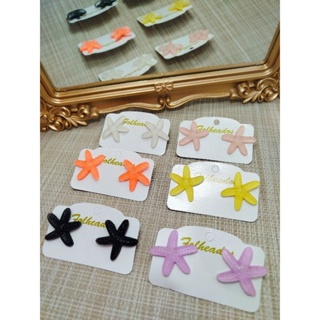 ✨ Kit 12 Pares de Brincos Estrela do Mar 🌊 – Resina Antialérgica 💖 em Oferta na Shopee