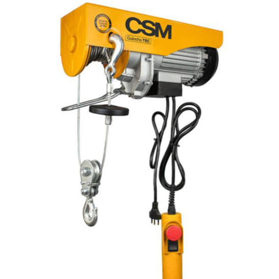 Guincho Talha de Coluna CSM TEC GT 300/600 220V - 600kg Elevação Profissional