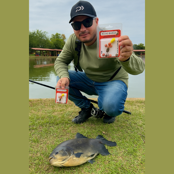 Chicote Anteninha Chifrinho Borboleta Cruzado Empanado Antena Boia Cevadeira Tamba Tambaqui Pacu