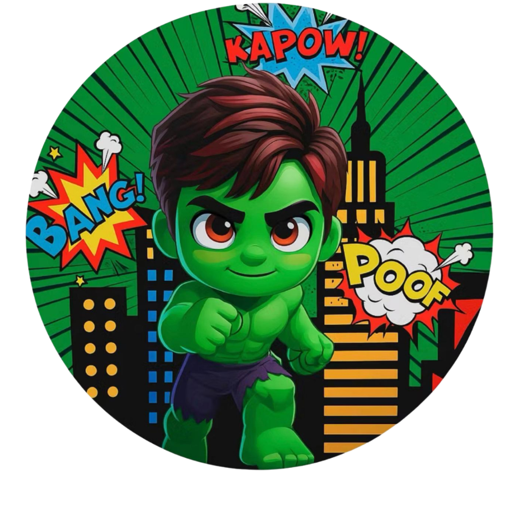 Painel Hulk 50cm – Decoração Criativa para Festas em Oferta na Shopee