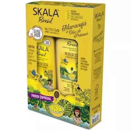 Kit Skala Shampoo 325ml + Condicionador 325ml escolha o seu