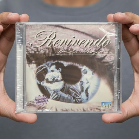 CD Revivendo Romântico Internacional Novo Original Lacrado (Demis Roussos, Bem e King, The Platters)