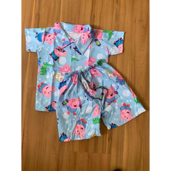 Conjunto Infantil Menino Mauricinho Tematico George Pig