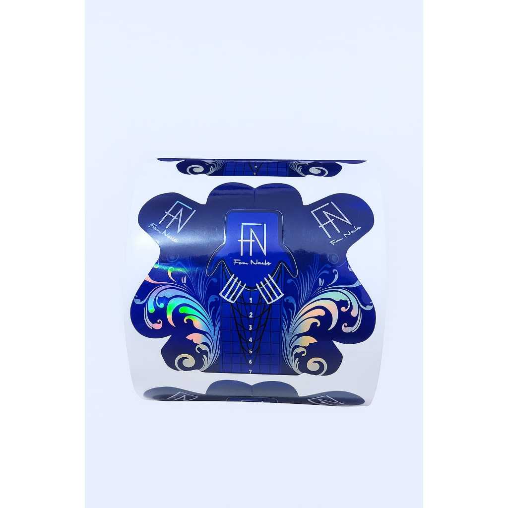 MOLDE FAN NAILS PARA UNHAS DE GEL ACRILICO MANICURE 300 Unidades