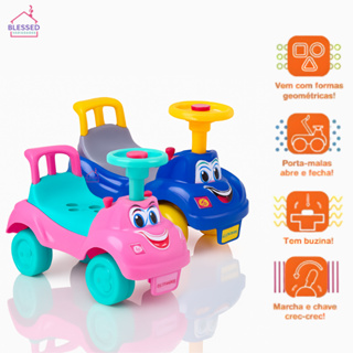Totoka Infantil Totokinha Triciclo Carrinho Para Bebe Menino e Menina Com Blocos Formas Geométricas em Oferta na Shopee