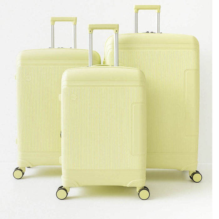 Conjunto 3 Malas Viagem Rígidas Resistentes| 10KG | 23KG | 32KG Rodinhas 360 em Oferta na Shopee