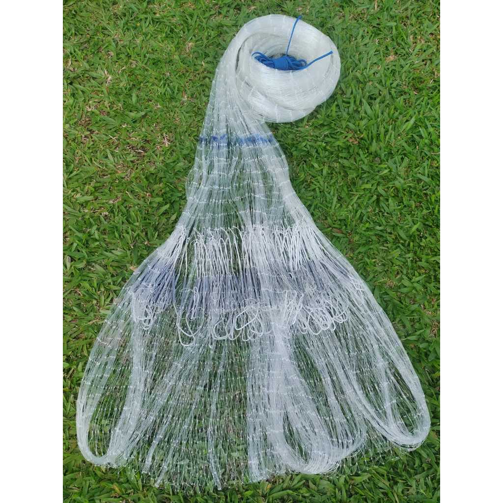 Tarrafa para cascudo, tainha, piau  25 metros fio 0.50 malha 3.5mm