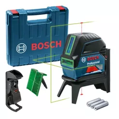 Nível Laser Verde GCL 2-15 G Bosch 15 Metros com Suporte e Maleta