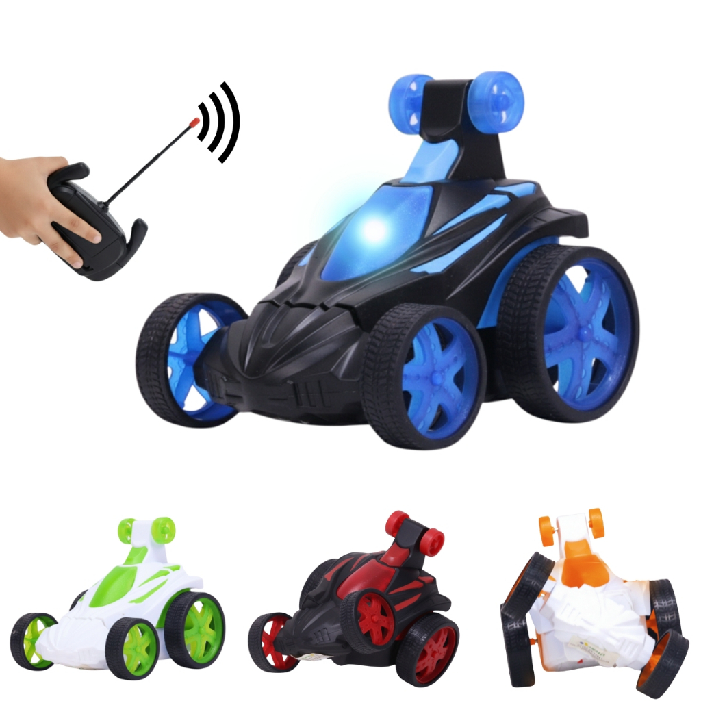 Carrinho Maluco Gira 360 Recarregavel de Controle Remoto Colorido Infantil - Castela em Oferta na Shopee