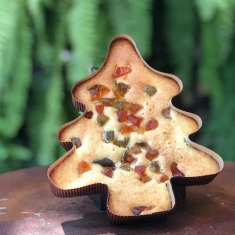 Forma Forneável Árvore de Natal AB0 com 5 unid. Marcpan Rizzo Confeitaria