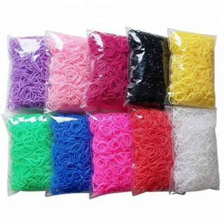 Kit 1000 Borrachinha Elástico Penteado Pet Banho e Tosa Lacinho em Oferta na Shopee