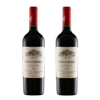 Kits - Vinho Chileno Casas del Bosque Collection Carménère 750ml em Oferta na Shopee