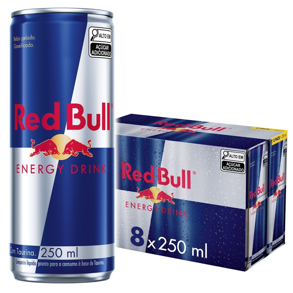 Pack de 8 latas Red Bull Energético, Energy Drink, 250ml