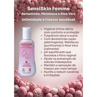Sabonete SensiSkin Femme Intimo Barbatimão 120ml - GHDERMA em Oferta na Shopee