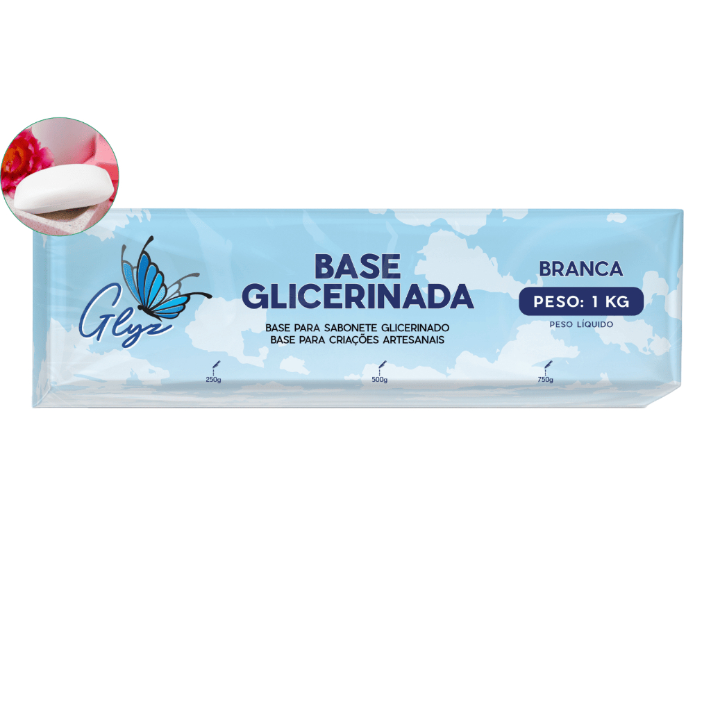 Base Glicerina Ideal Para Fabricar Sabonetes em Barra 1kg